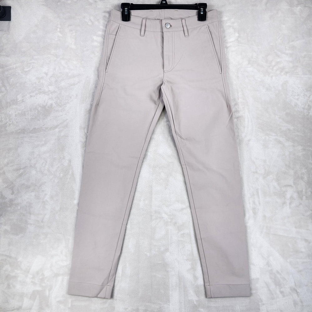 Outlier Pants Mens 28x30 Beige Strongtwill Nylon Stretch Chino Travel Casual